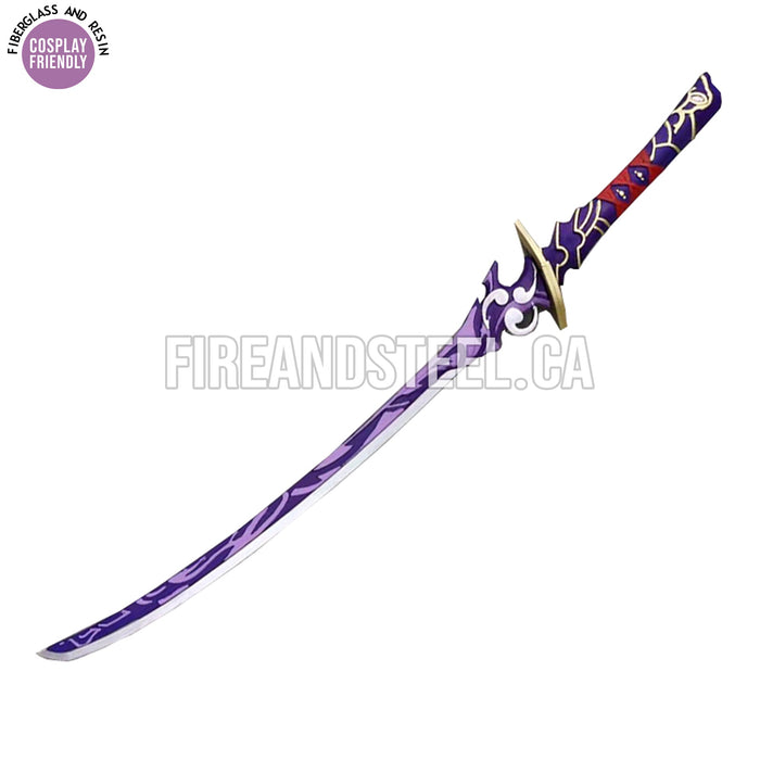 Genshin Impact - Raiden Shogun's Electro Sword (Fibreglass)