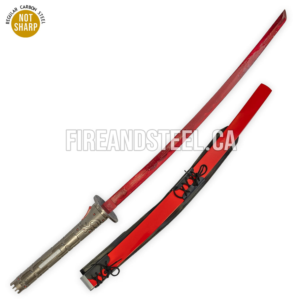 Metal Gear Rising Revengeance MURASAMA HIGH Frequence RED Sword 41 ( Non  Sharp Cosplay Sword), Hobbies & Toys, Collectibles & Memorabilia, Fan  Merchandise on Carousell