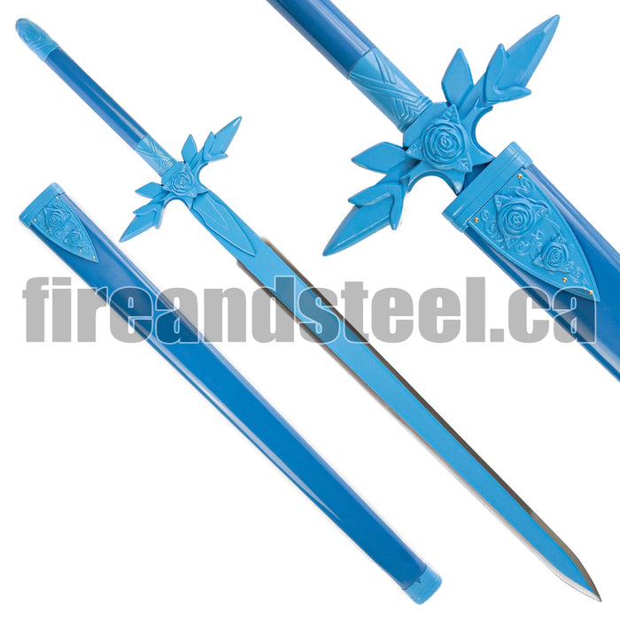 Sword Art Online - Kirito and Eugeo's "Blue Rose Sword" - Fire and Steel