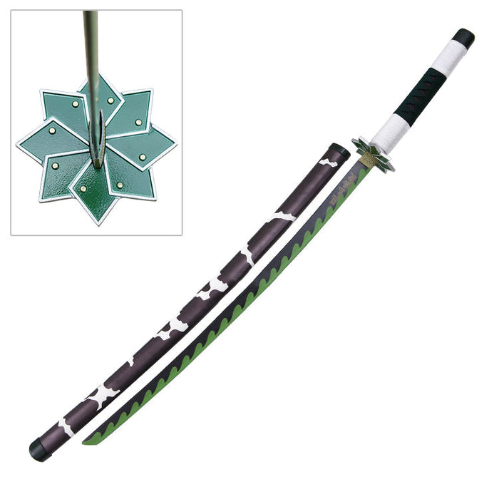 Sanemi's Sword - Demon Slayer: Sanemi Shinazugawa's Green Nichirin