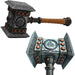 Warcraft - Thrall's Doomhammer and Display Stand - Fire and Steel