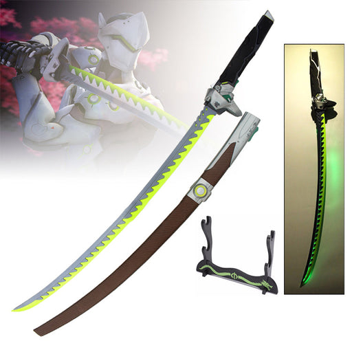 Overwatch - Genji's Dragon Sword with LED - Fire and Steel