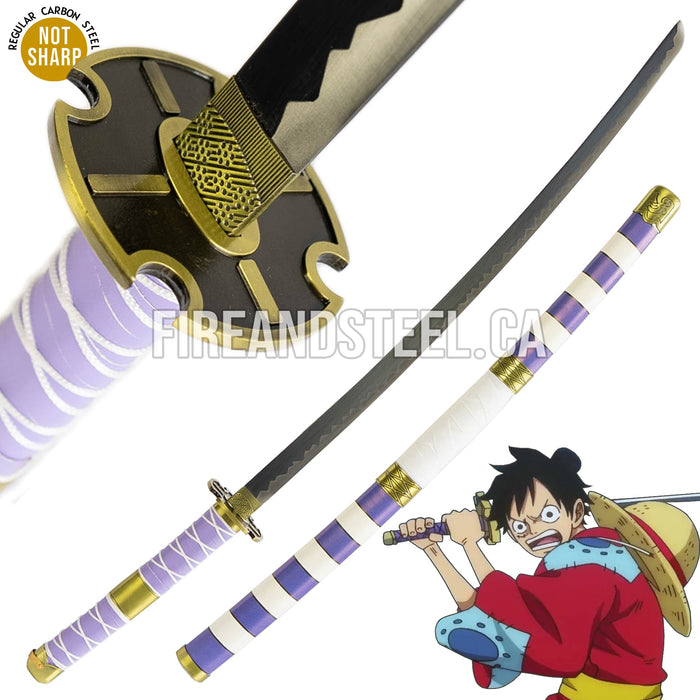 One Piece - Monkey D. Luffy's "Nidai Kitetsu" Katana (Luffy Sword)