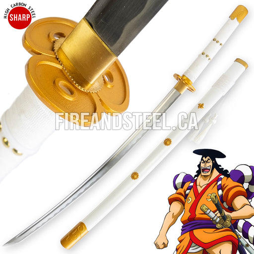 One Piece - Kozuki Oden's "Ame No Habakiri" Katana (Oden Sword - Battle Ready - 1st Ed) MAIN