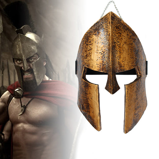 300 - King Leonidas' Spartan Mask - Fire and Steel