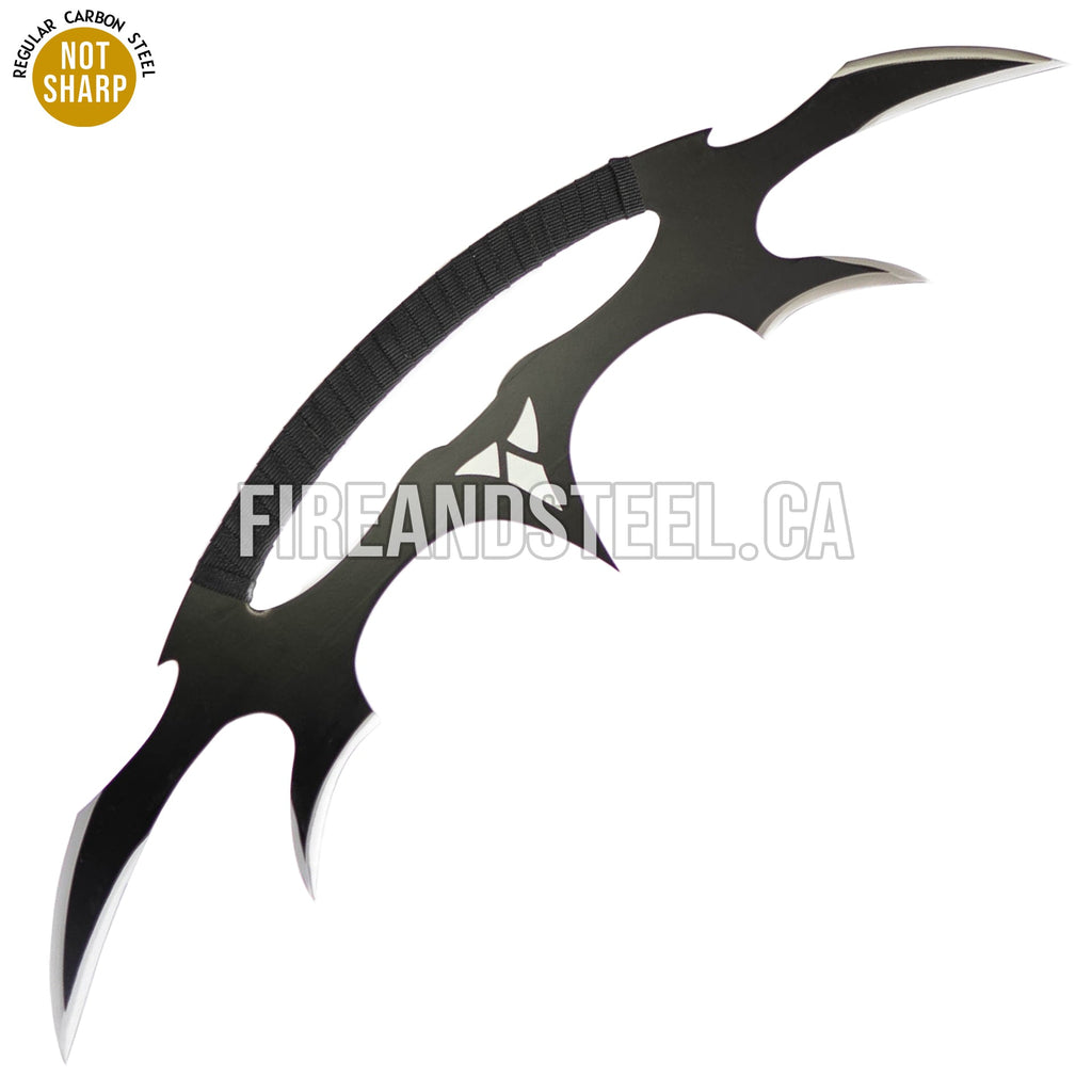 45 Klingon Bat'leth Sword in Just $77 (Battle Ready Spring Steel & D2 – HS  Blades Enterprise