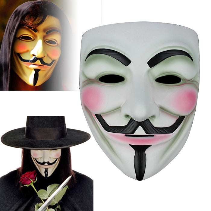 V for Vendetta - V's Guy Fawkes Mask - Fire and Steel