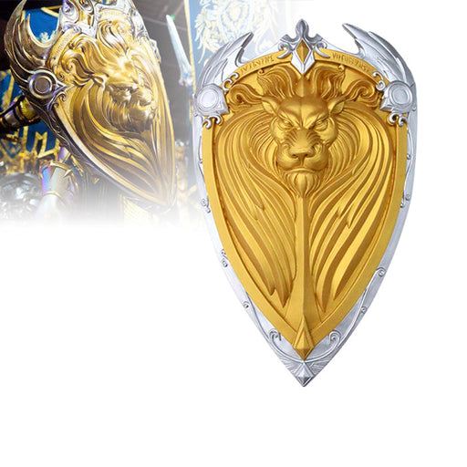 Warcraft - Replica Lion's Heart Shield - Fire and Steel